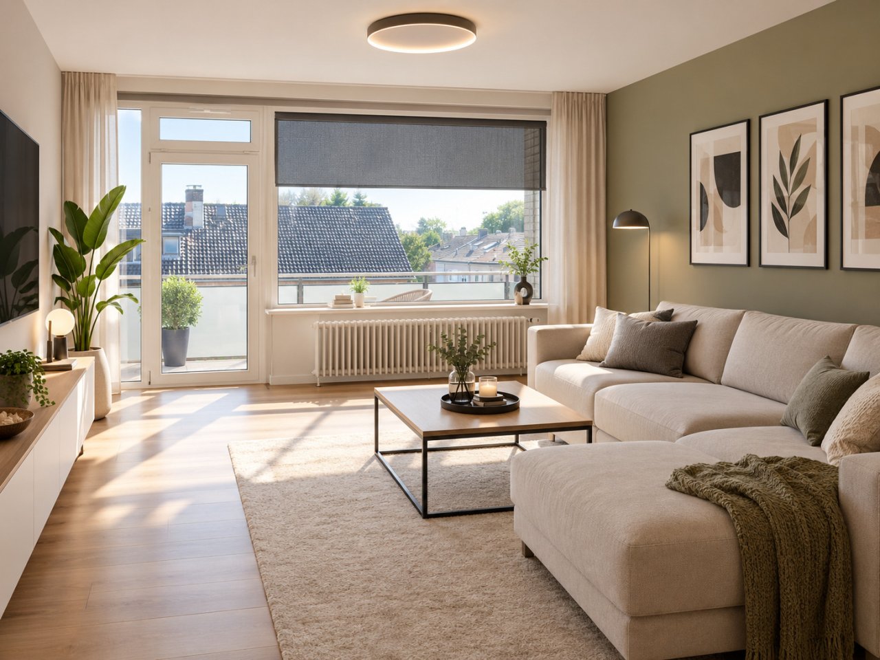 Einrichtungsbeispiel Wohnzimmer