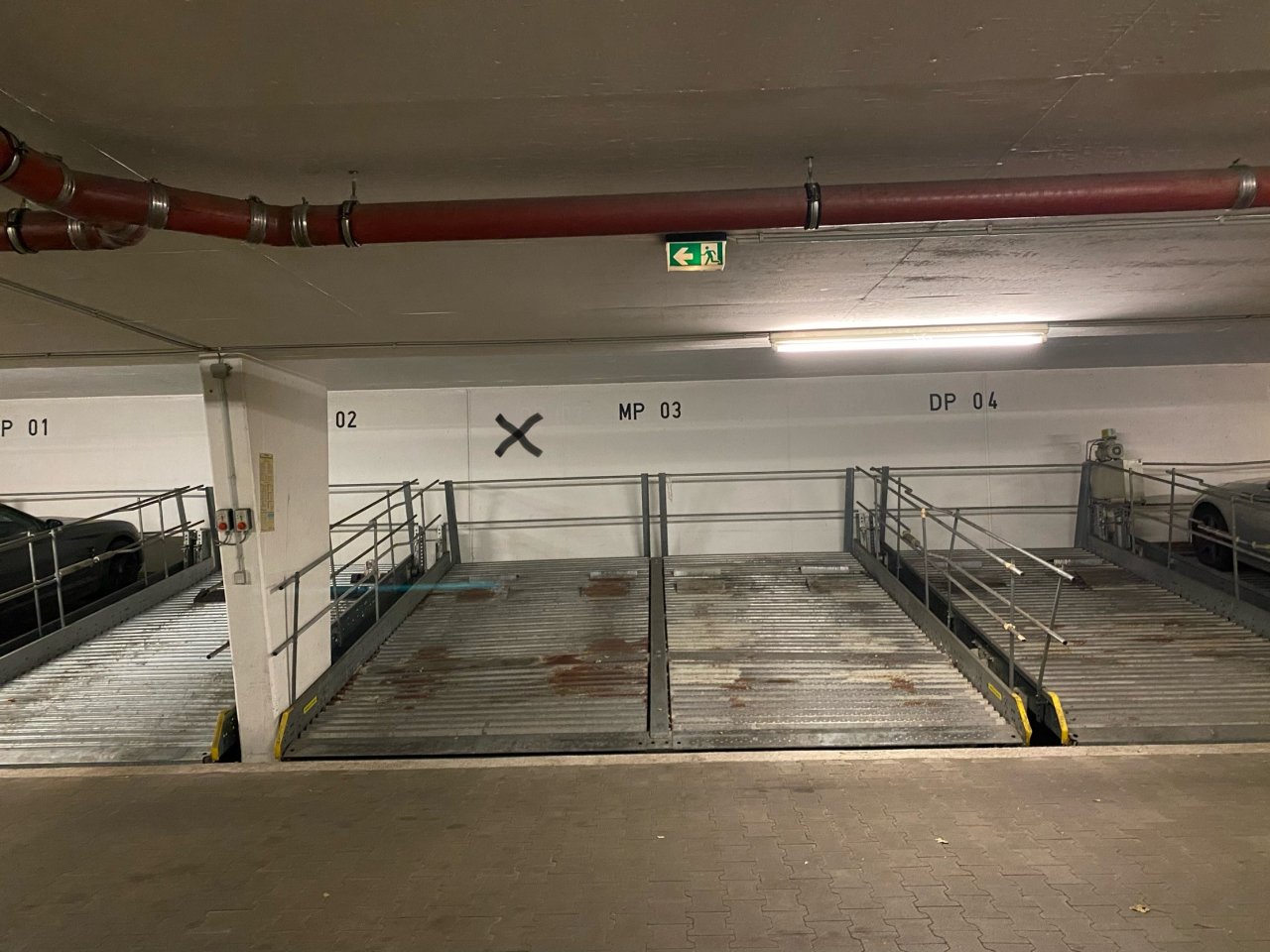 Duplex-Parkplatz